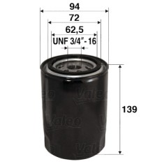 VALEO 586064 Filtru ulei