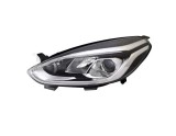 Far Ford Fiesta, 08.2017-2023, montare fata, stanga, cu lumini de zi tip LED; H1+H7+LED+PY21W+W5W; electric; cu motor; halogen, OEM/OES