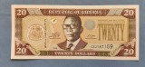 Bancnota Liberia 20 Dollars (2009), Africa - Numismatica