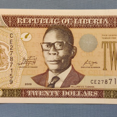 Liberia - 20 Dollars / dolari (2009)