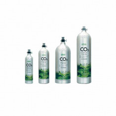 Butelie CO2 Aluminu 3L Premium, iesire in sus-Aluminium foto