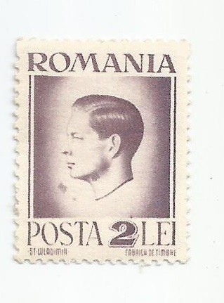 Romania, LP 187/1945, Uzuale - Mihai I, hartie alba, eroare, MNH