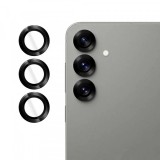 Folie de protectie Camera Spate Lito S+ pentru Samsung Galaxy S25+ S936, Sticla Securizata, Neagra