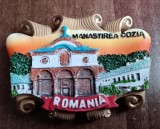 D1 - Magnet frigider - tematica turism - Manastirea Cozia - Romania 61