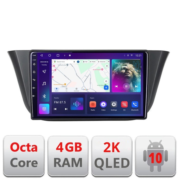 Navigatie Iveco Daily intre anii 2019- Android Octa Core Ecran 2K QLED GPS 4G 4+32GB 360 KIT-daily-20+EDT-E409-2K CarStore Technology