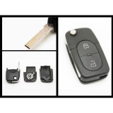Carcasa Cheie Briceag,after market,compatibila cu Audi, 2 Butoane,fara logo