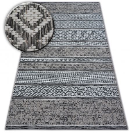 Covor sisal Loft 21118 Boho fildeş argintiu gri, 140x200 cm