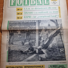 fotbal 23 aprilie 1969-UTA arad lider,art. constantin mares farul constanta