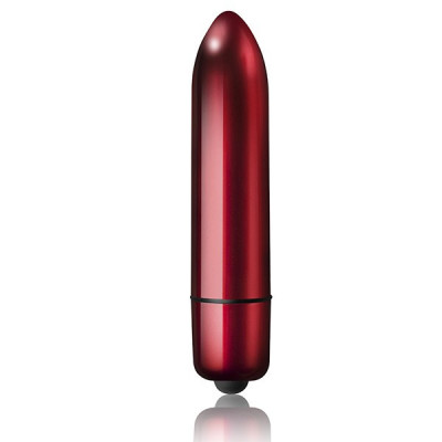 Glont Vibrator Truly Yours Red Alert, 10 Functii Vibratii, Rosu, 12 cm foto