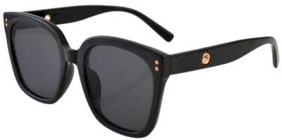 Ochelari de Soare Dama Rectangular Oversized Negru II foto