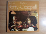 LP (vinil vinyl) Jean-Luc Ponty &ndash; Ponty - Grappelli (EX)