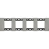 Rama ornament 4P metal Living Now otel KA4802M4ZG, Bticino