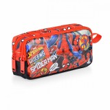 Penar dreptunghiular cu 2 fermoare, NYC Spiderman, Oem