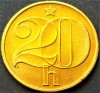 Moneda 20 HALERU - RS CEHOSLOVACIA, anul 1989 *cod 2015 = A.UNC, Europa