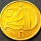 Moneda 20 HALERU - RS CEHOSLOVACIA, anul 1989 *cod 2015 = A.UNC
