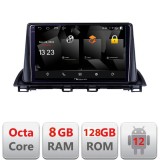 Navigatie Mazda 3 2014-2019 Android 12, 2K QLED, 8GB RAM, 128GB