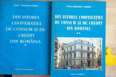 Din istoria cooperatiei de consum si de credit din Romania Paul-Emanoil Barbu foto