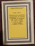 Proiectele de Constitutie, programele de reforme si petitiile de drepturi