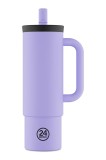 24bottles cană termică Straw 800ml Erica culoarea violet, Straw.800.Erica