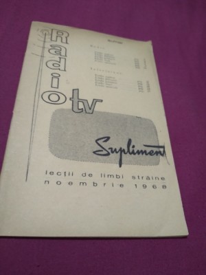 SUPLIMENT RADIO TV NOEMBRIE foto