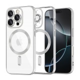Techsuit - Luxury Crystal MagSafe - iPhone 16 Pro - Silver