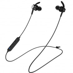 Casti Wireless Bluetooth N-Tune-300 In Ear, Microfon, Asistent Vocal, Buton Control, IPX4, Negru foto