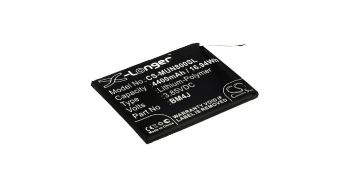 Cameron Sino 4400mAh Redmi M1908C3JH,M1908C3JG,M1908C3JE,Note 8 Pro,Note 8 Pro Dual SIM,Note 8 Pro Dual SIM TD-LTE Baterie