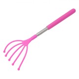Scărpinător Extensibil, Roz, Lungime 25-62 cm, Material Metal-Plastic, Oem