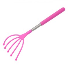 Scărpinător Extensibil, Roz, Lungime 25-62 cm, Material Metal-Plastic