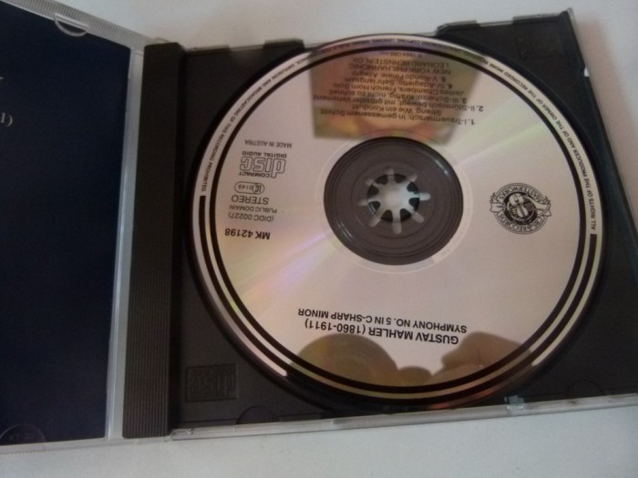 Sy.5- Mahler, cd