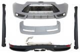 Pachet Exterior Complet compatibil cu Ford Focus MK3 5Usi Hatchback (2011-2014) ST Design CBFFST