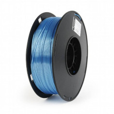 Filament pentru imprimanta 3D Gembird 3DP-PLA+1.75-02-B PLA-plus Blue 1.75mm 1kg foto