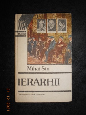 MIHAI SIN - IERARHII (1991, editie cartonata) foto