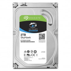 Hdd intern seagate 3.5 2tb skyhawk sata3 5900rpm 64mb foto