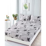 Cumpara ieftin Husa de Pat Cocolino cu Elastic + 2 Fete de Perna pentru Pat Dublu - SUZ152
