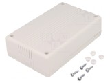 Carcasă universală ABS gri deschis 82x132x35mm, MASZCZYK