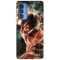 Husa compatibila cu Motorola G20 model Attack on titan Eren Yeager Titan form, Silicon, TPU, Viceversa