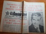 romania libera 26 ianuarie 1989-ziua de nastere a lui ceausescu
