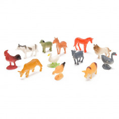 Set Figurine cu Animale Domestice, 12 bucati foto