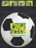 Australia 2006 - Cupa Mondială de Fotbal - Germania, Serie + Colita, MNH