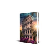 AGENDA NEDATATA A5, MOTIVE, 224 PAGINI, COPERTA BURETATA, MOTIV CITY BREAK ITALY