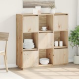 VidaXL Dulap &icirc;nalt, 110,5x35x117 cm, lemn masiv de pin