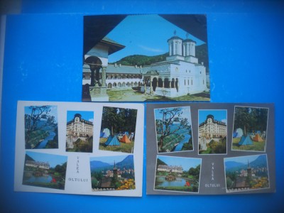HOPCT LOT 4043 -IP- 3 CARTI POSTALE-VALEA OLTULUI -JUD VALCEA --CIRCULATE foto