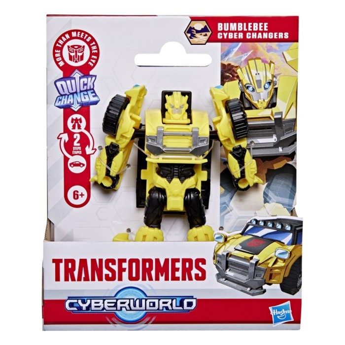 Transformers cyberworld robot bumblebee convertibil 10cm
