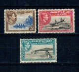 Gilbert &amp;amp; Ellice Islands 1939/1955 - Uzuale, George VI, nestampilate