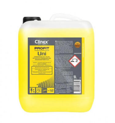 CLINEX PROFIT Uni, 5 litri, solutie superconcentrata universala, curatare suprafete diverse foto