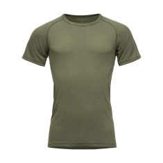Tricou DEVOLD Lauparen Merino 190 Base Tee Man lichen L