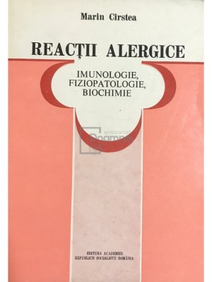Marin Cirstea - Reactii alergice (Editia: 1983) foto