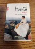 Roman Rosa de Knut Hamsun, Editura Polirom, 2021, 253 pagini, coperta brosata