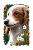 Cumpara ieftin Sticker decorativ, Catelus, Maro, 85 cm, 9352ST, Oem